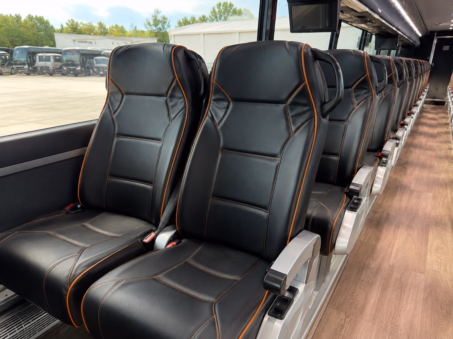 garland bus rental service area