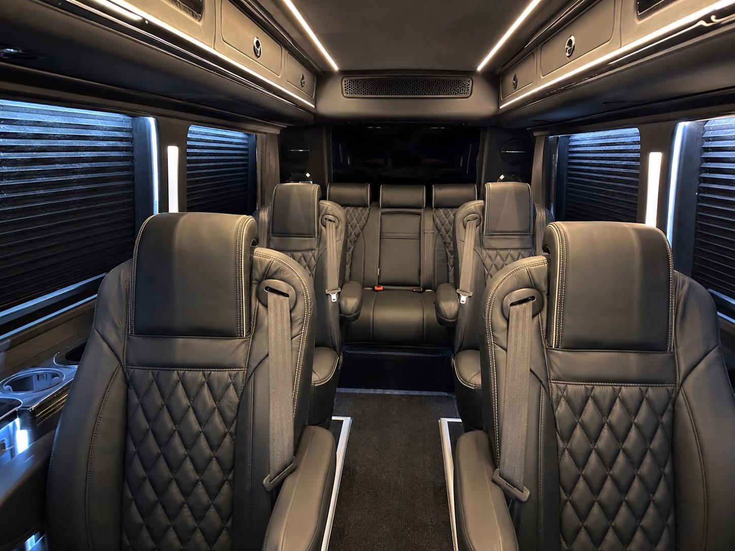 garland prom transportation onboard seating