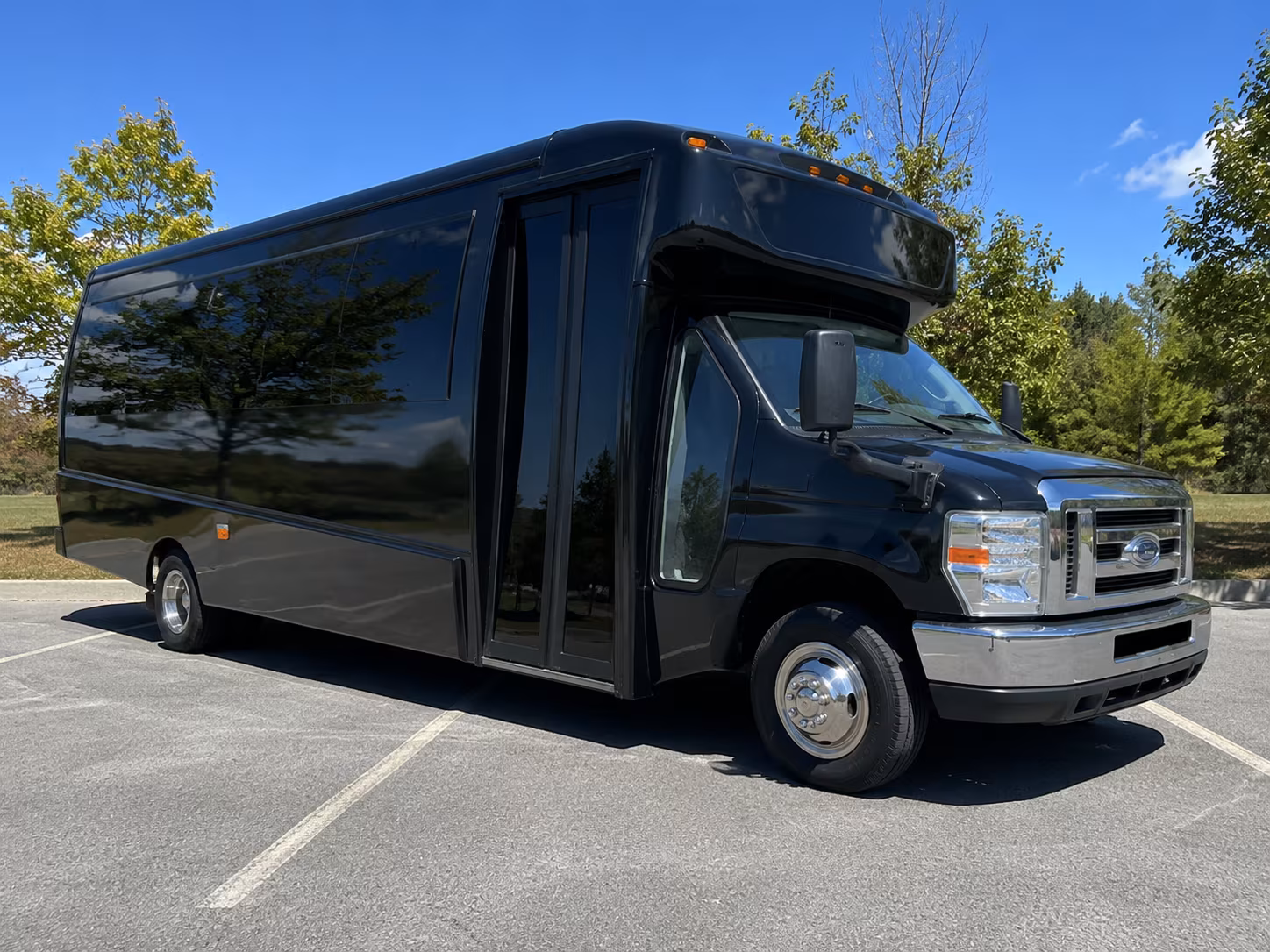 garland school event transportation onboard seating